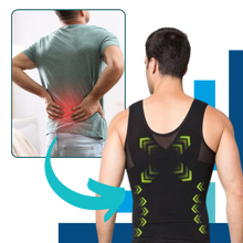 Cargar imagen en el visor de la galería, Discreta faja reductora para hombre - Ozerty