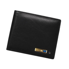 Cargar imagen en el visor de la galería, Elegante y sofisticada cartera de piel
-Negro - Ozerty