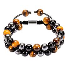 Cargar imagen en el visor de la galería, Pulsera de protección resistente al agua -Humo de carbón - Ozerty