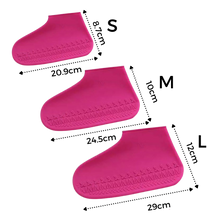 Cargar imagen en el visor de la galería, 1 Par de fundas de silicona impermeables para zapatos - Ozerty
