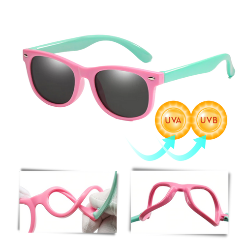 Gafas de sol infantiles flexibles y polarizadas - Ozerty