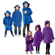 Cargar imagen en el visor de la galería, Peluche plegable con capucha 2 en 1 - Ozerty
