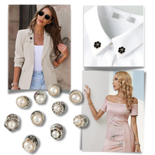 Cargar imagen en el visor de la galería, Elegantes broches de botón sin costura

 - Ozerty
