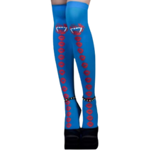 Cargar imagen en el visor de la galería, Calcetines de compresión para Halloween -Piernas embrujadas - Ozerty
