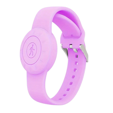 Cargar imagen en el visor de la galería, AirTag Watch de silicona -Morado claro - Ozerty
