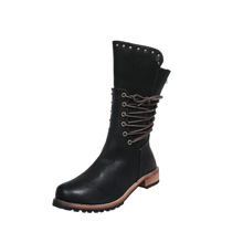 Cargar imagen en el visor de la galería, Botines vintage de cuero PU

 -Negro/EU35/US4.5/UK2Negro/EU36/US5/UK3Negro/EU37/US6/UK4Negro/EU38/US6.5/UK5Negro/EU39/US7.5/UK6Negro/EU40/US8/UK7Negro/EU41/US8.5/UK8Negro/EU42/US9.5/UK9Negro/EU43/US10/UK10 - Ozerty
