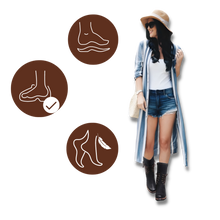 Cargar imagen en el visor de la galería, Botines vintage de cuero PU

 - Ozerty
